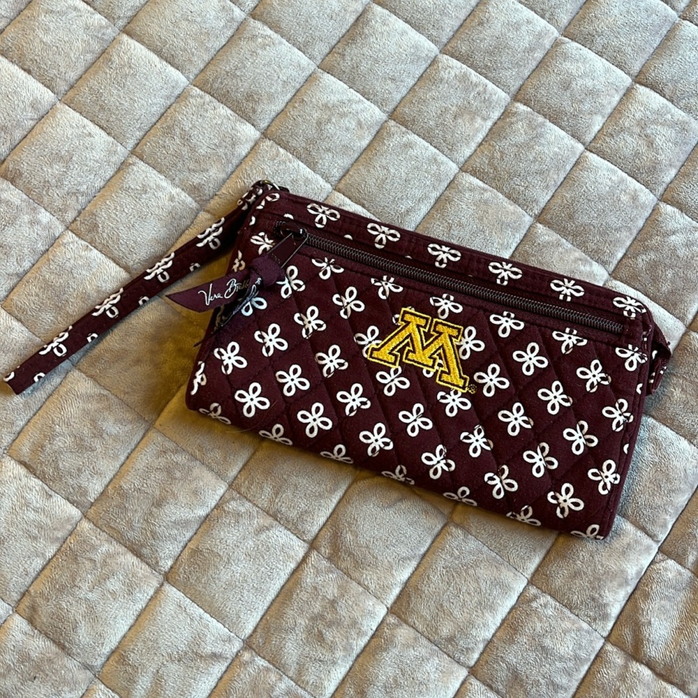 Minnesota Vera Bradley wrist wallet